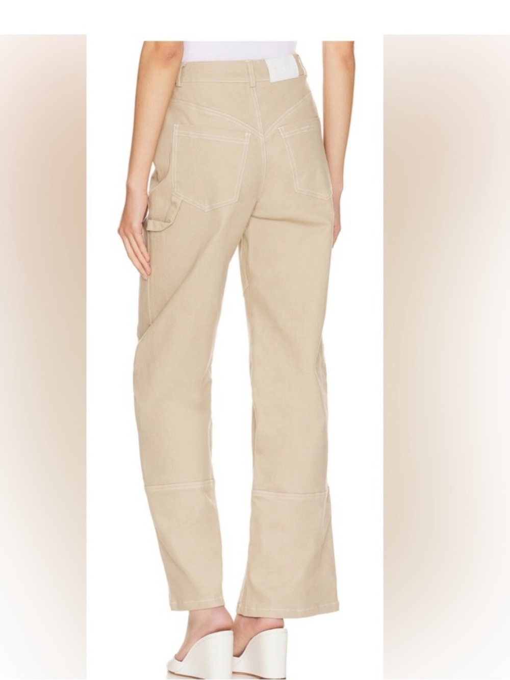 BY.DYLN wide Leg Pants in bone Cyrus pant - Picture 3 of 5
